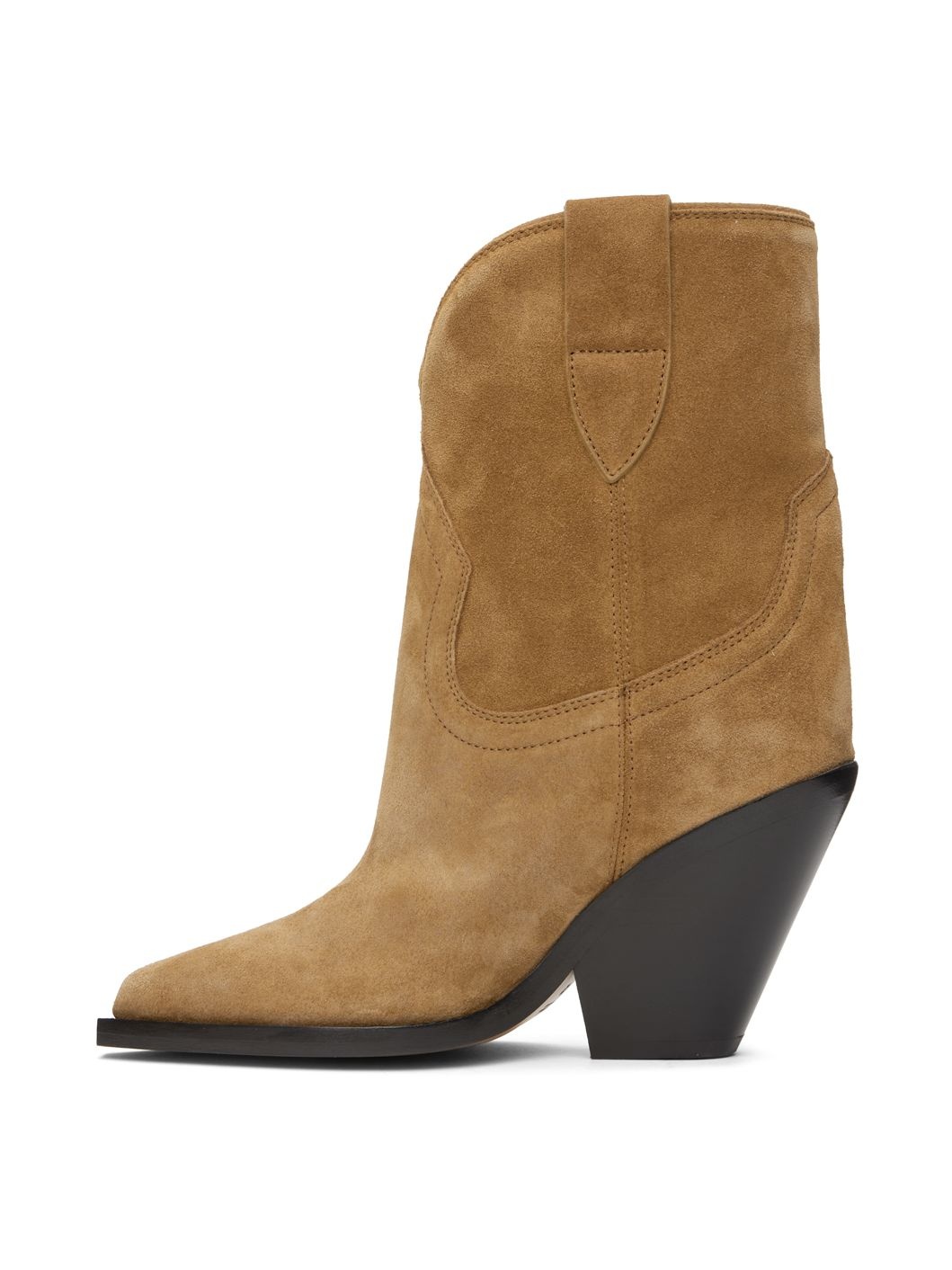 Tan Leyane Low Boots - 3