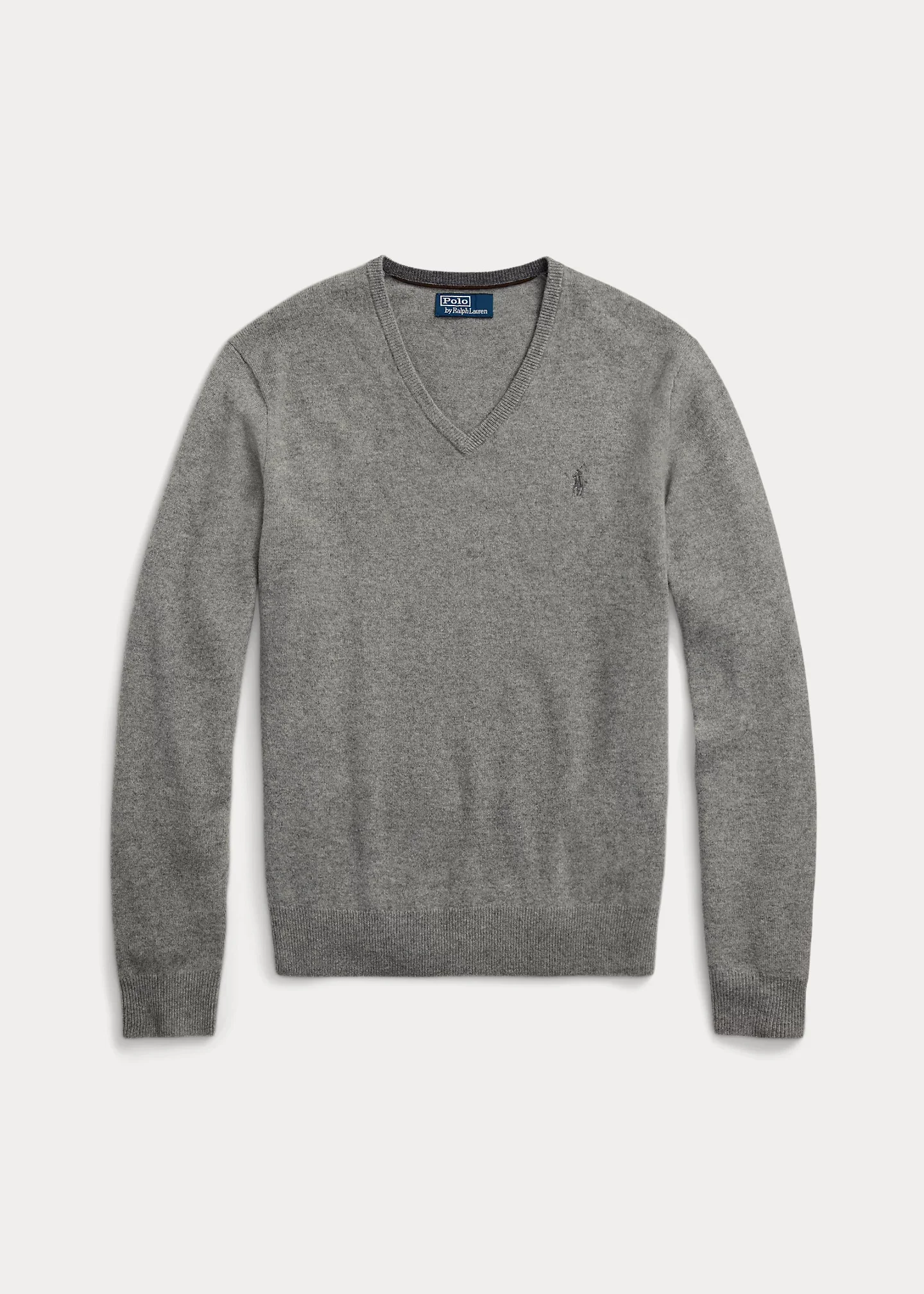Wool V-Neck Sweater - 1