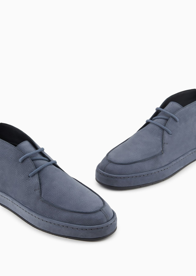 Nubuck ankle boots 5