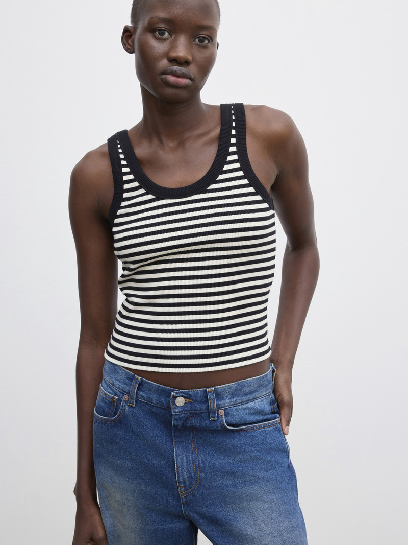 House of Dagmar Ribbed tank top outlook