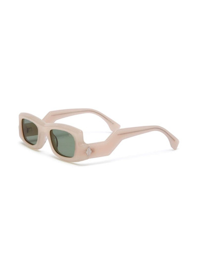Marcelo Burlon County Of Milan Cirsium rectangle-frame sunglasses outlook