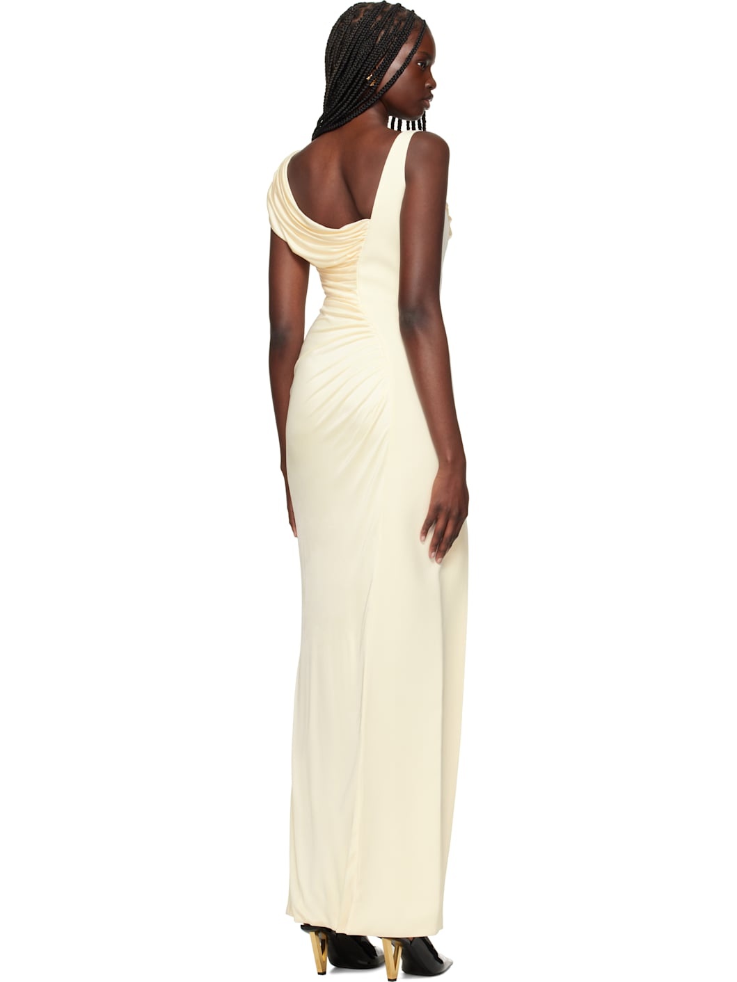 Off-White Medusa '95 Draped Maxi Dress - 3