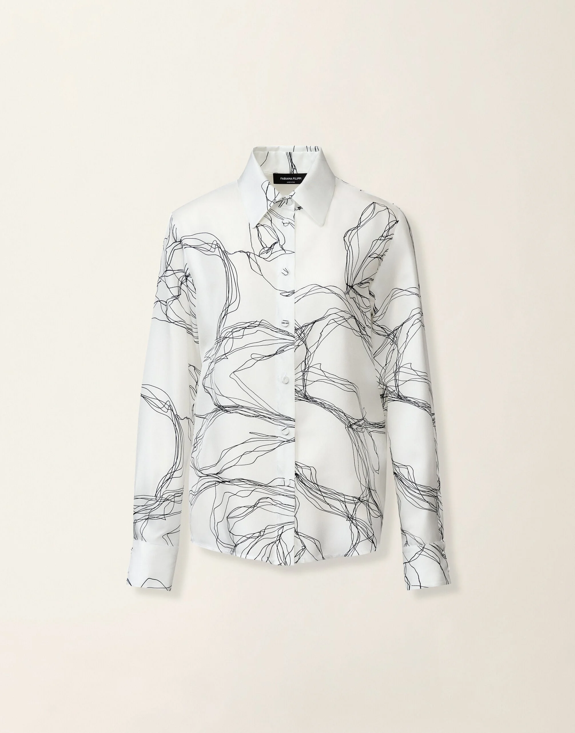 Silk twill shirt - 1