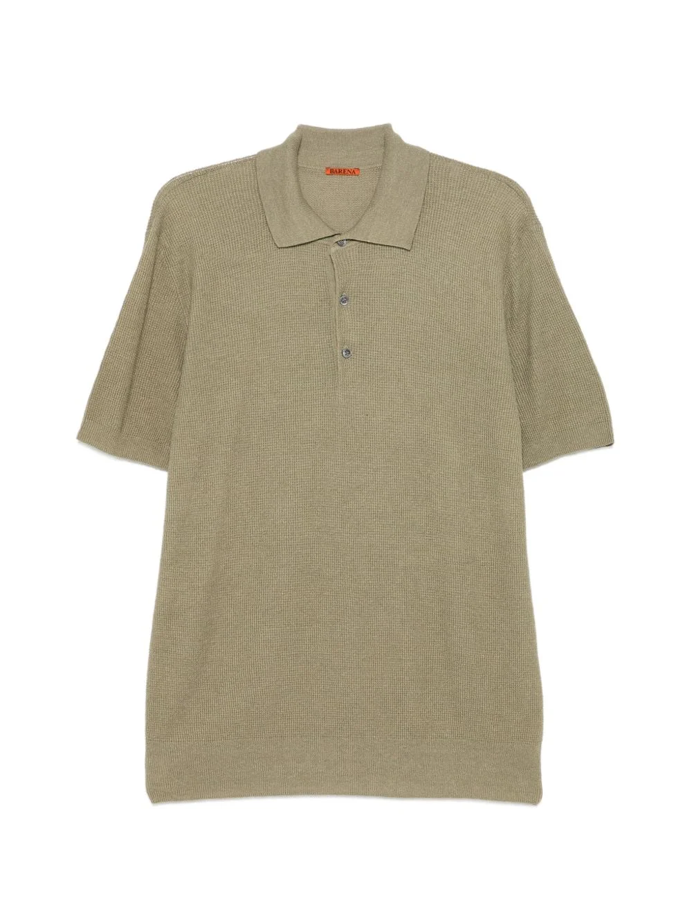 buttoned polo shirt - 1