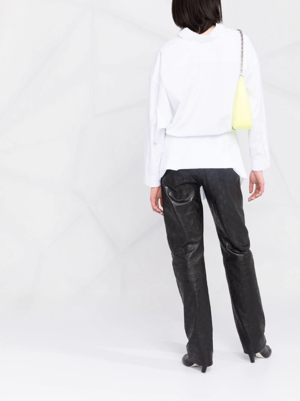 knotted-front shirt - 11