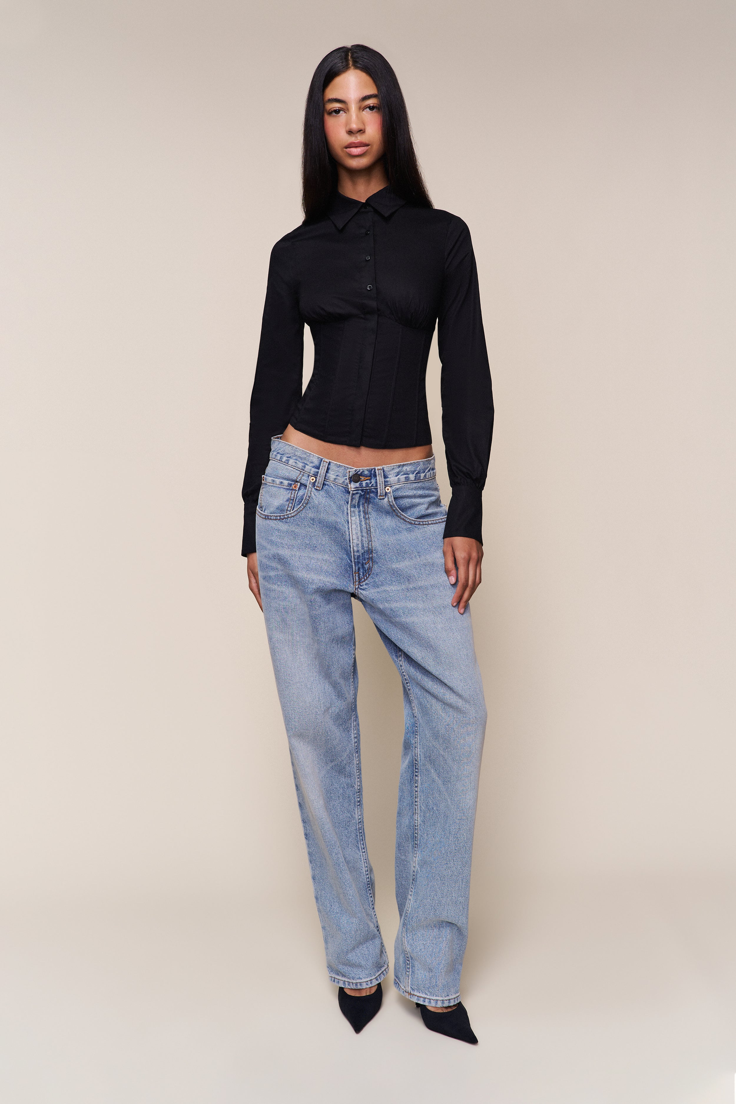 TAILORED CORSET LONG SLEEVE - 4