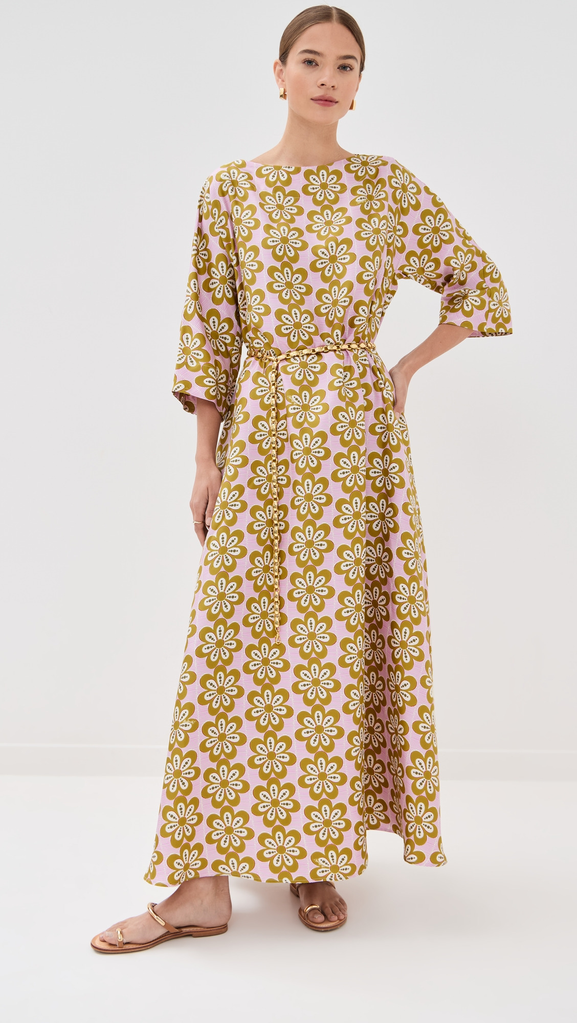 Muumuu Silk Dress - 4