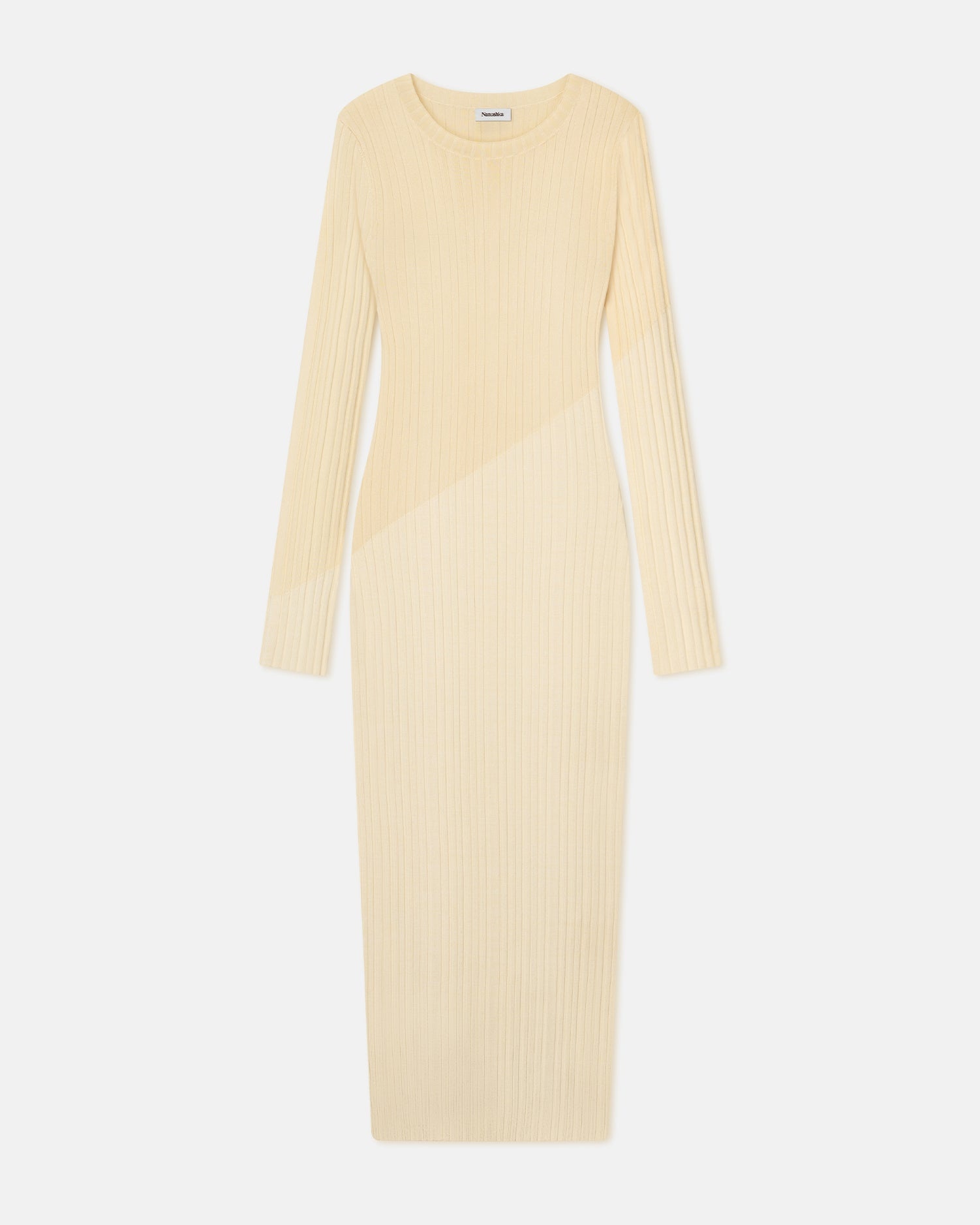 Ribbed Merino Wool Dress - 4