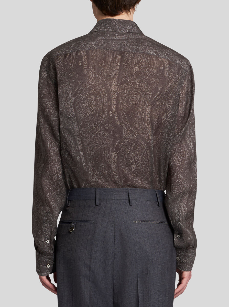 SILK PAISLEY SHIRT - 5