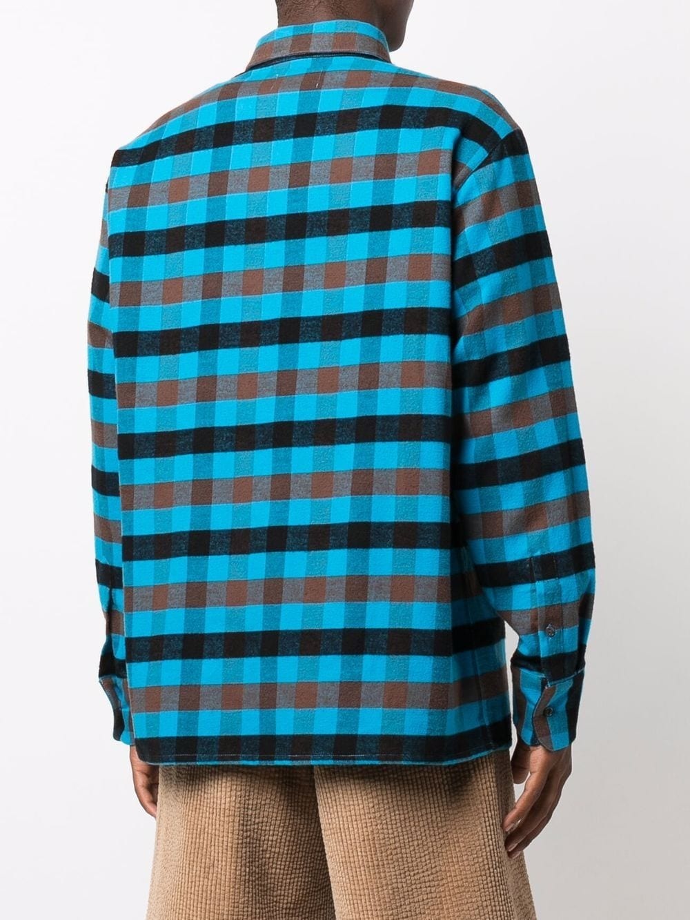 checked long-sleeve shirt - 4