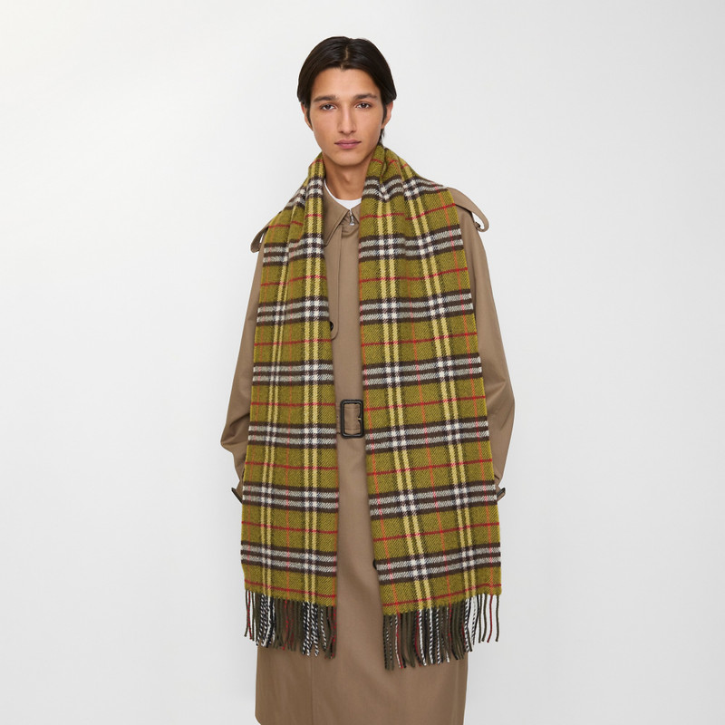Burberry Check British Wool Scarf outlook