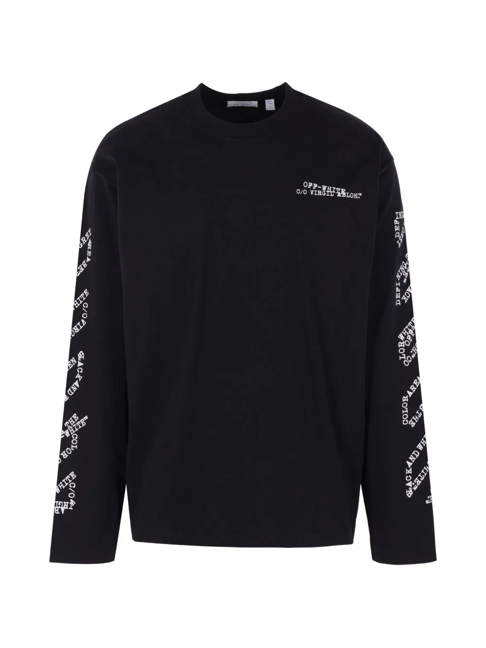 long-sleeve graphic T-shirt - 1