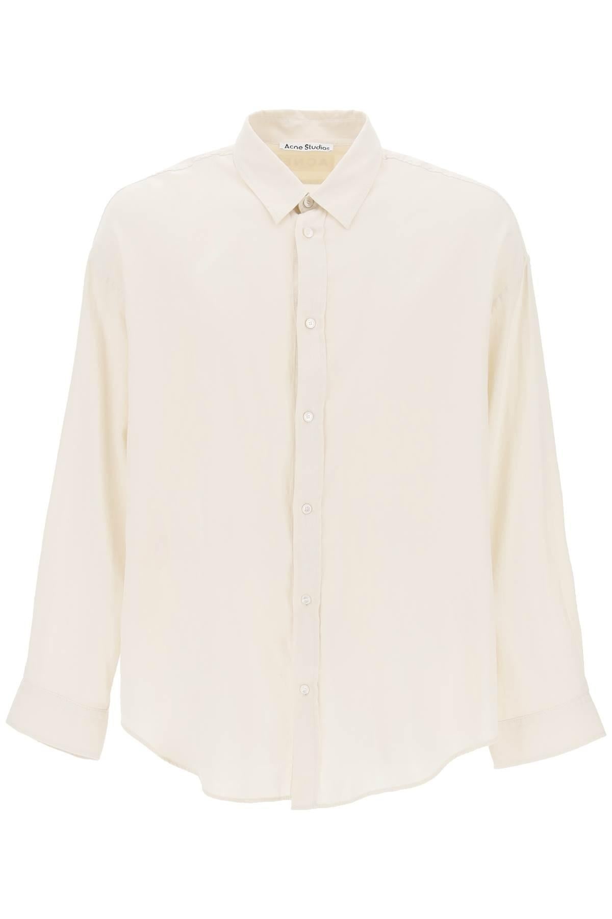 Oversized cotton shirt - 1