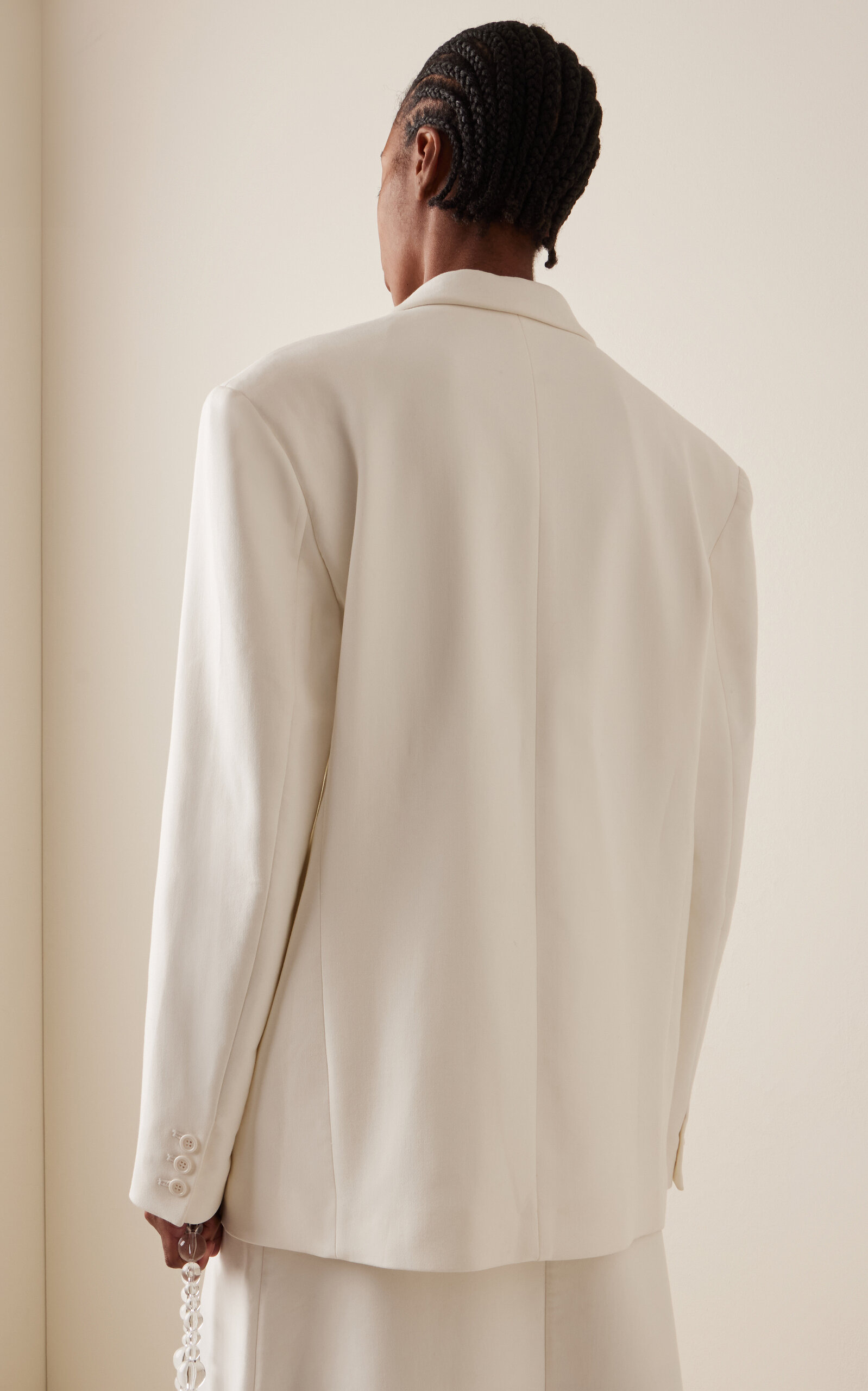 Alfa Crepe Jacket white - 4