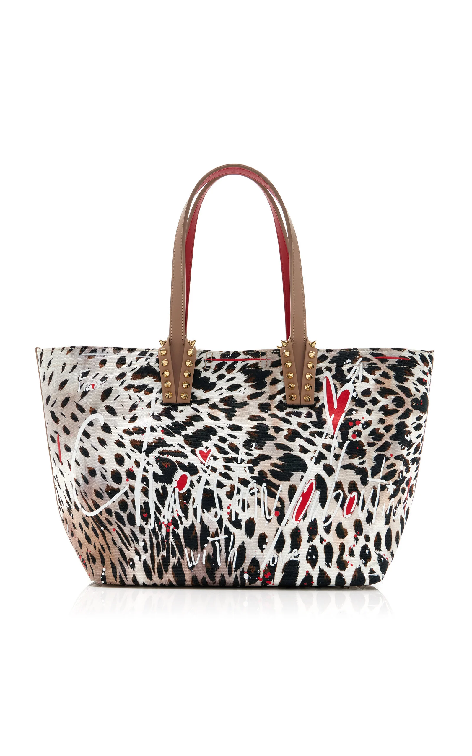 Cabata Printed Canvas Tote Bag animal - 1