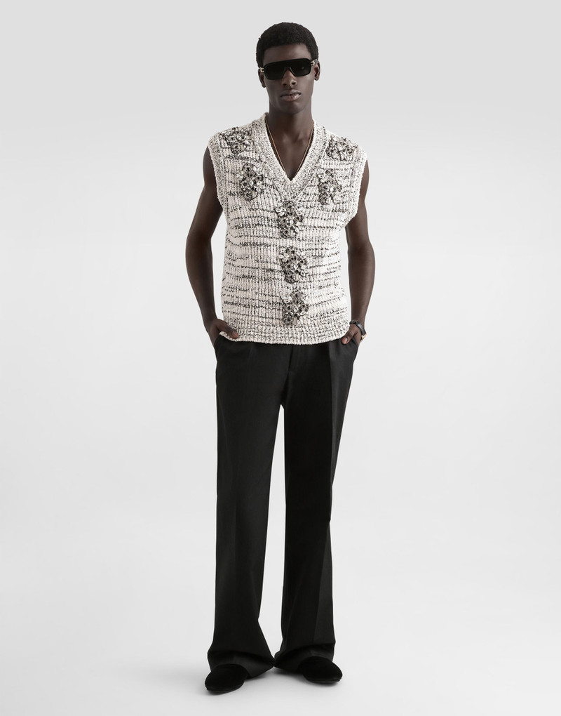 Dolce & Gabbana Intarsia pullover vest outlook