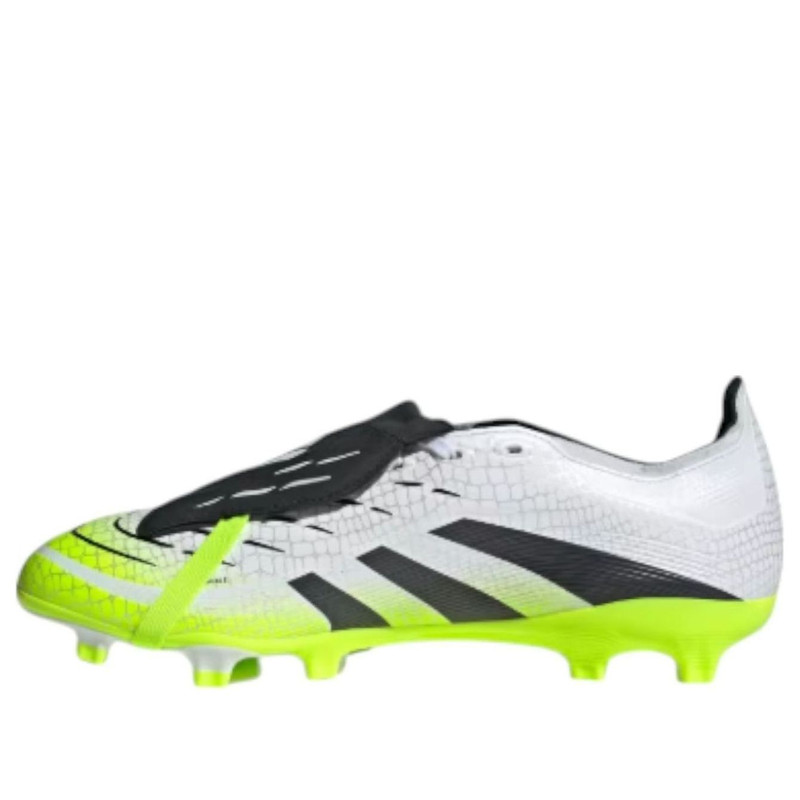 adidas Predator League Fold-Over Tongue FG/MG Cloud White Core Black Lucid Lemon - 1