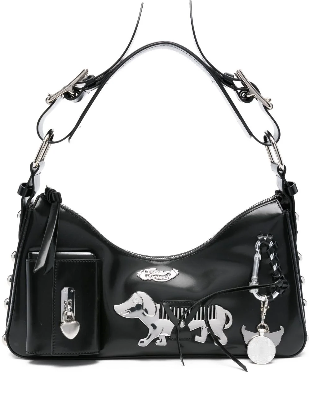 mini Sofia leather shoulder bag - 1