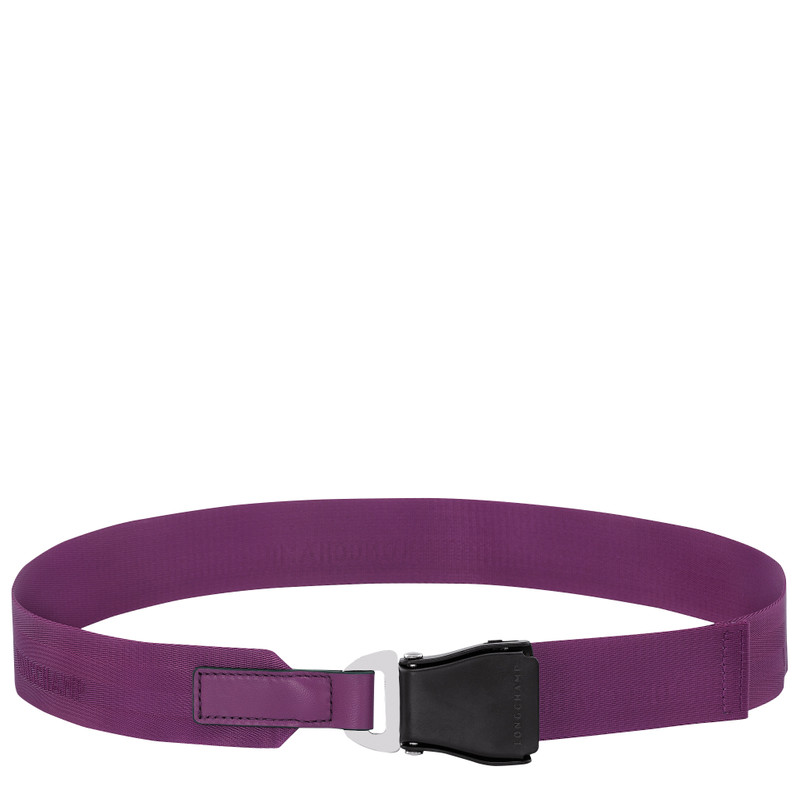 Le Pliage Xtra Ladies' belt Violet - Canvas 1