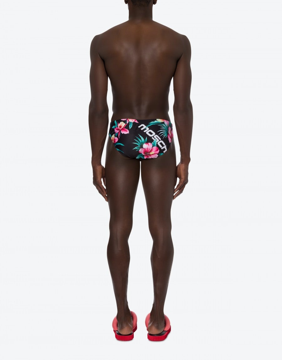 HIBISCUS PRINT BEACH BRIEFS - 3