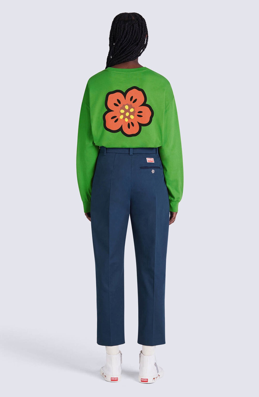 Cropped tailored trousers - 4