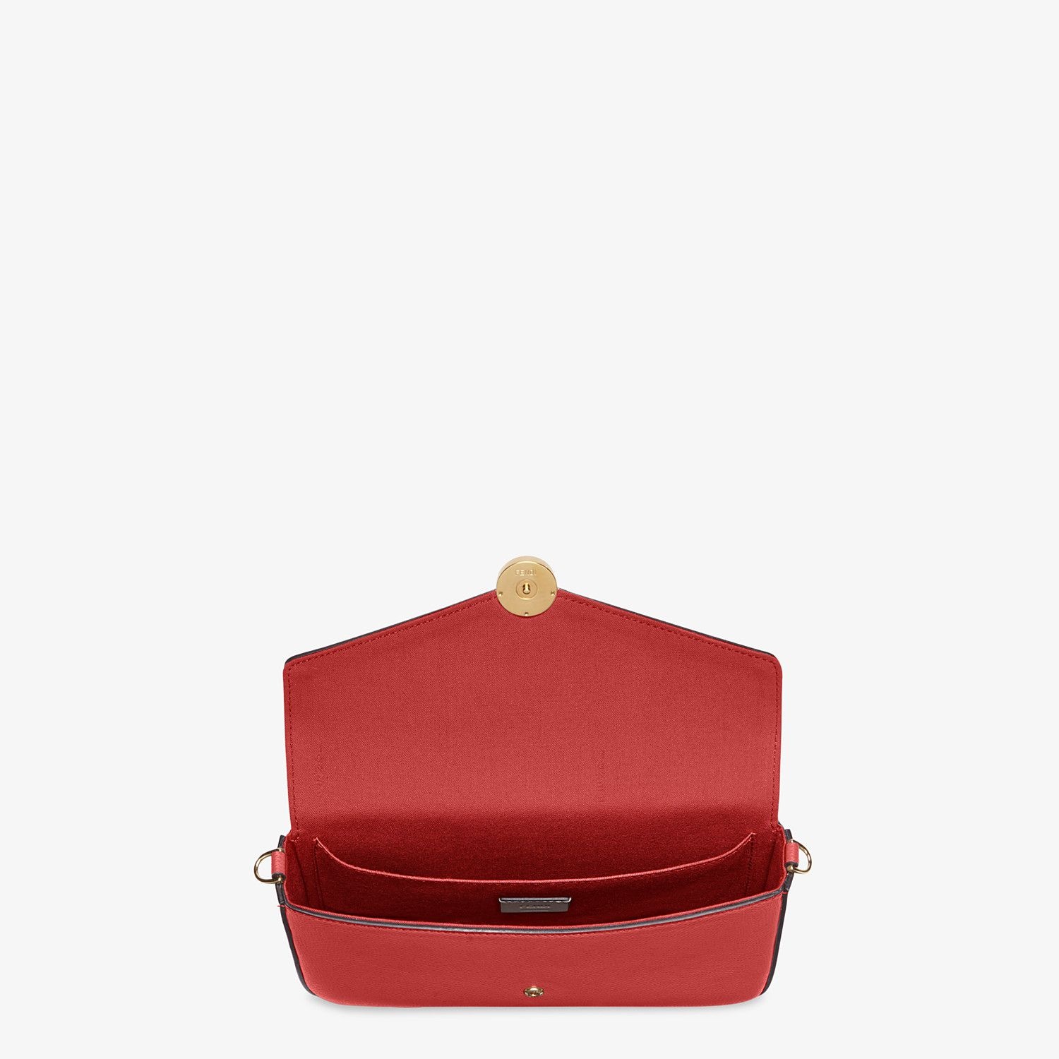 Red leather mini-bag - 5