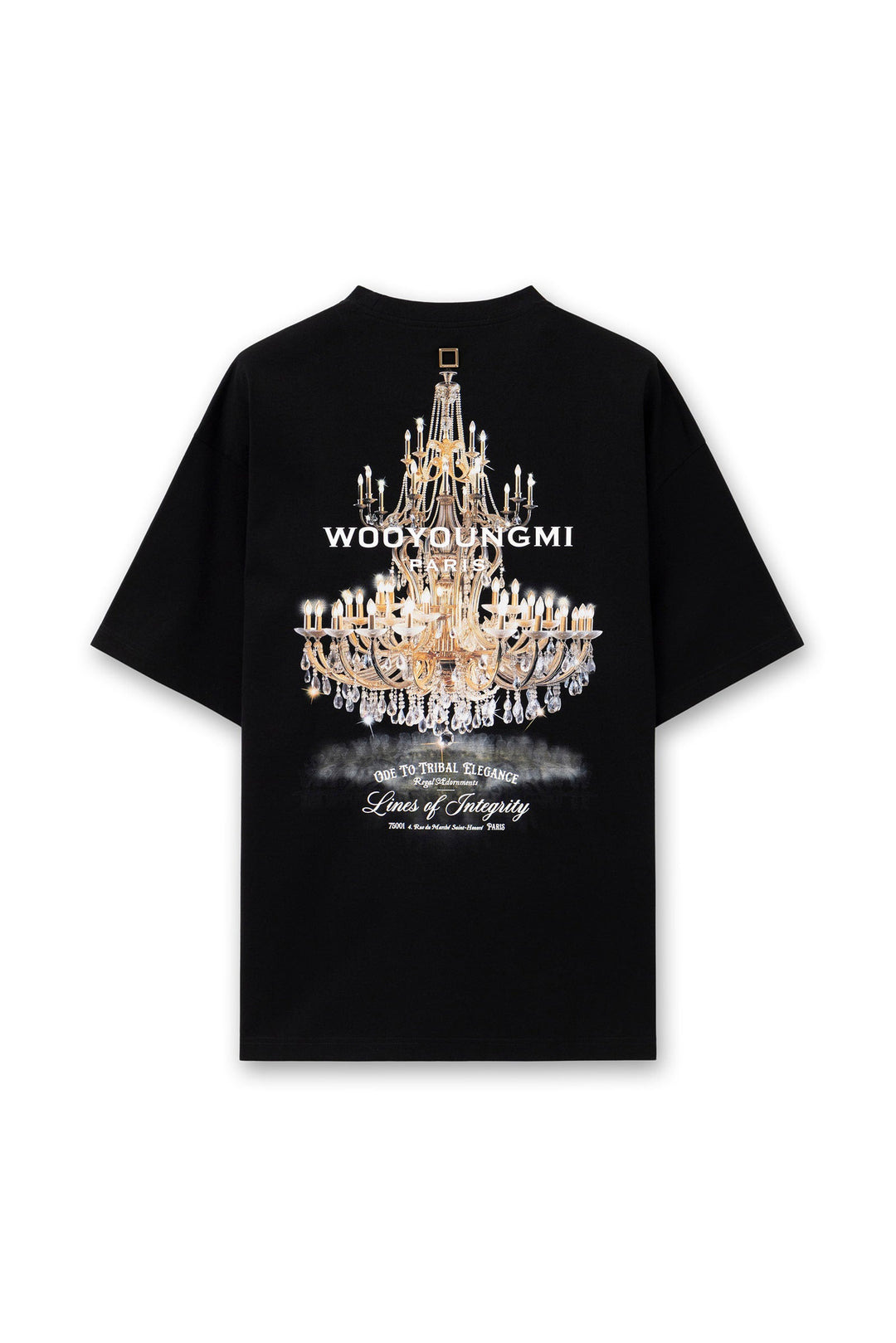 Chandelier Back Print Tee - 2