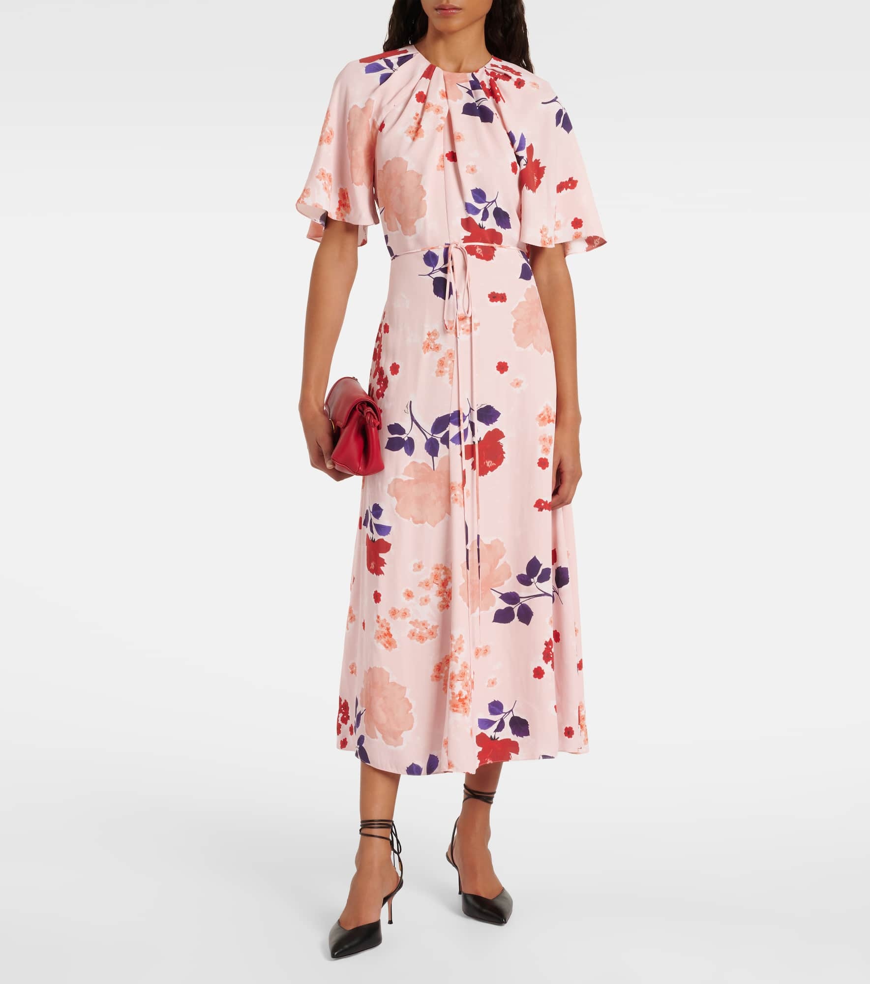 Floral shirt dress - 2