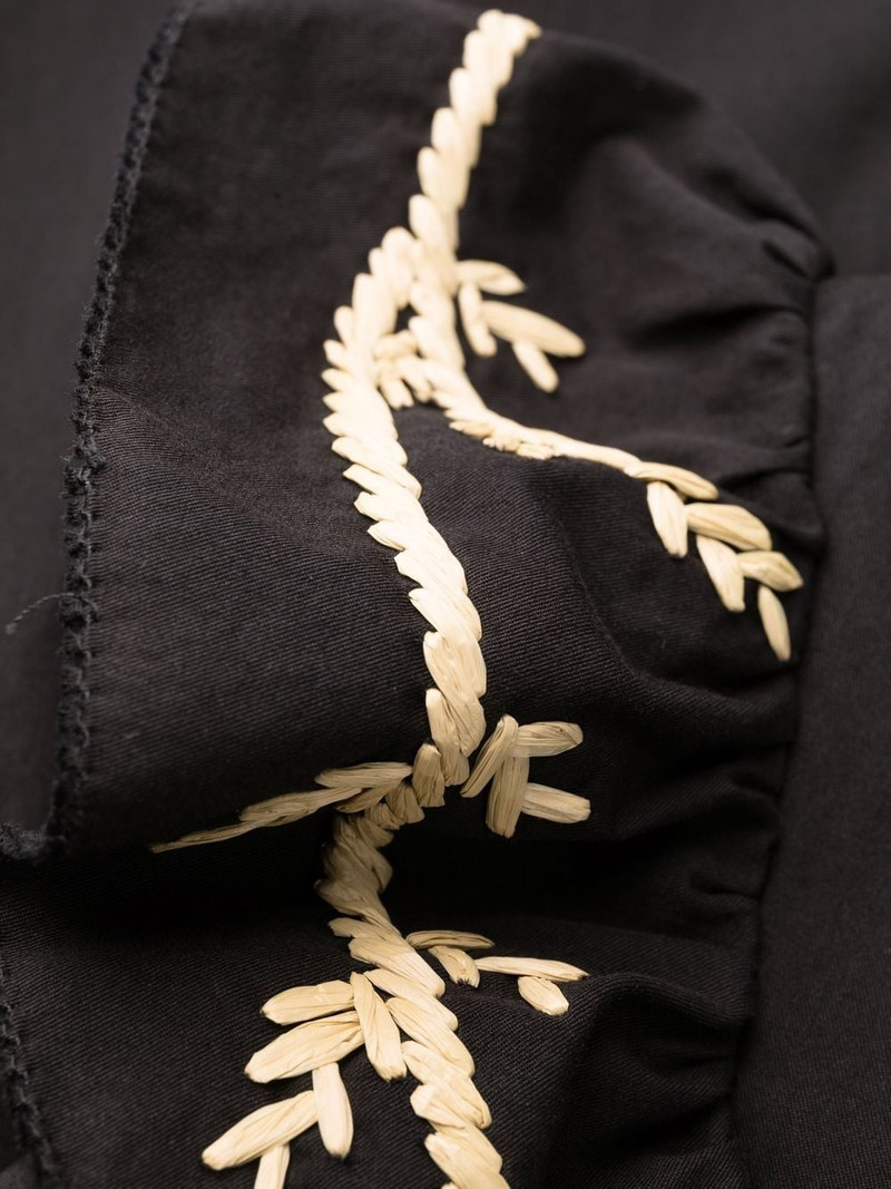 embroidered cotton mini dress 7