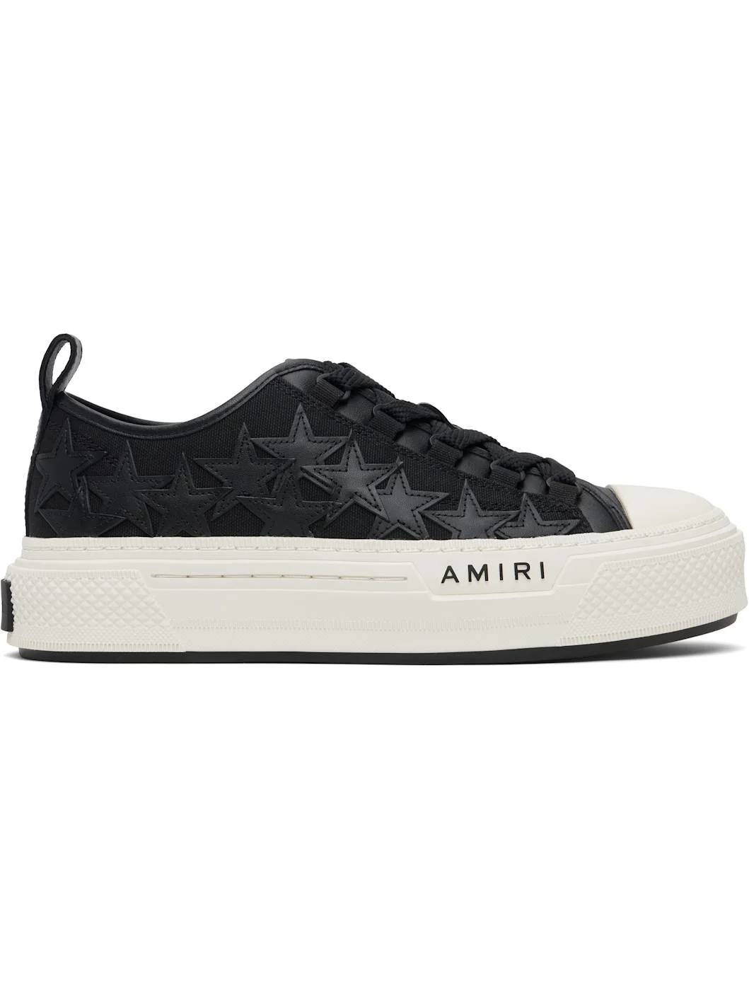 Black Stars Court Low Sneakers - 1