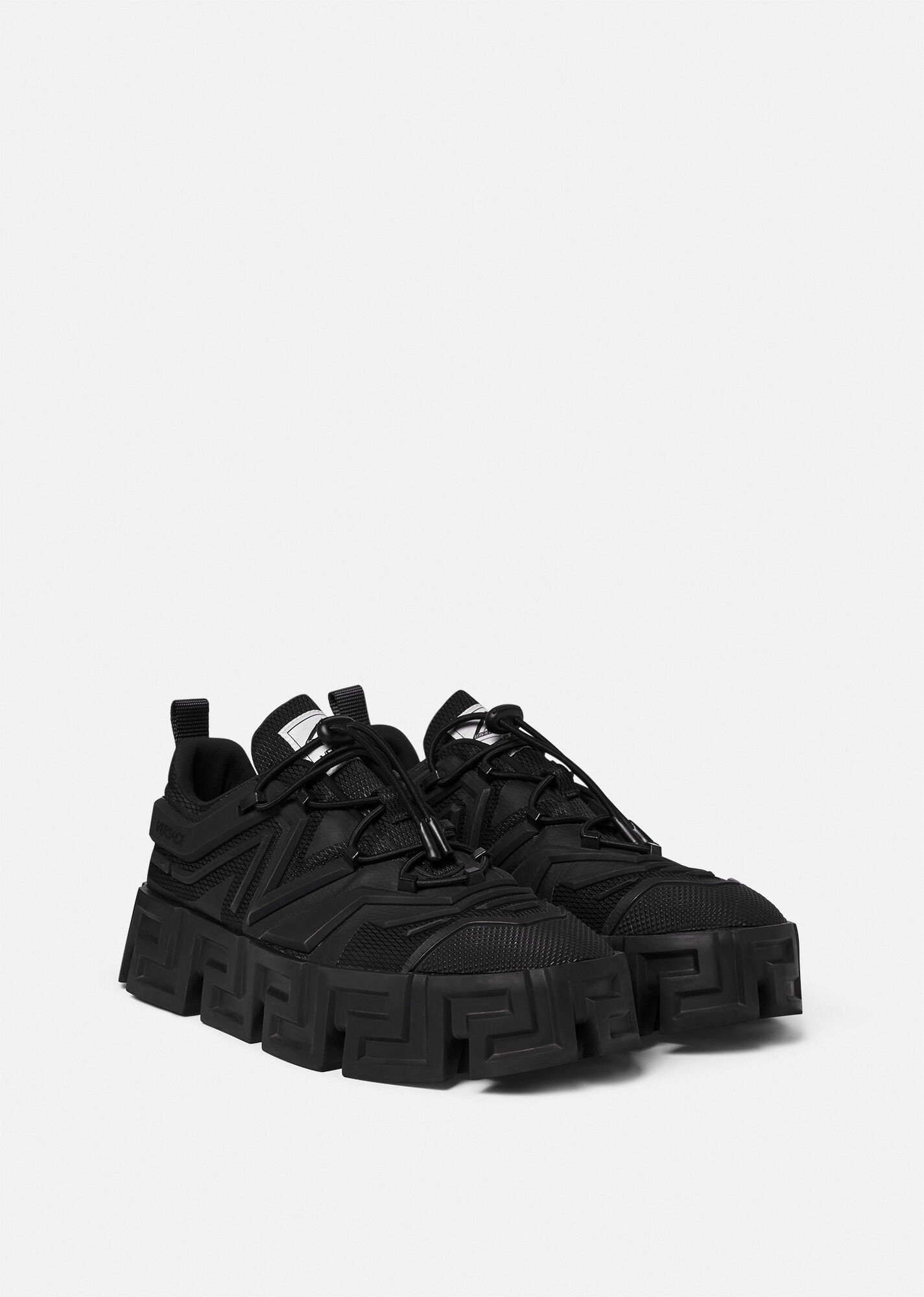 Greca Labyrinth Lace-Up Shoes - 2