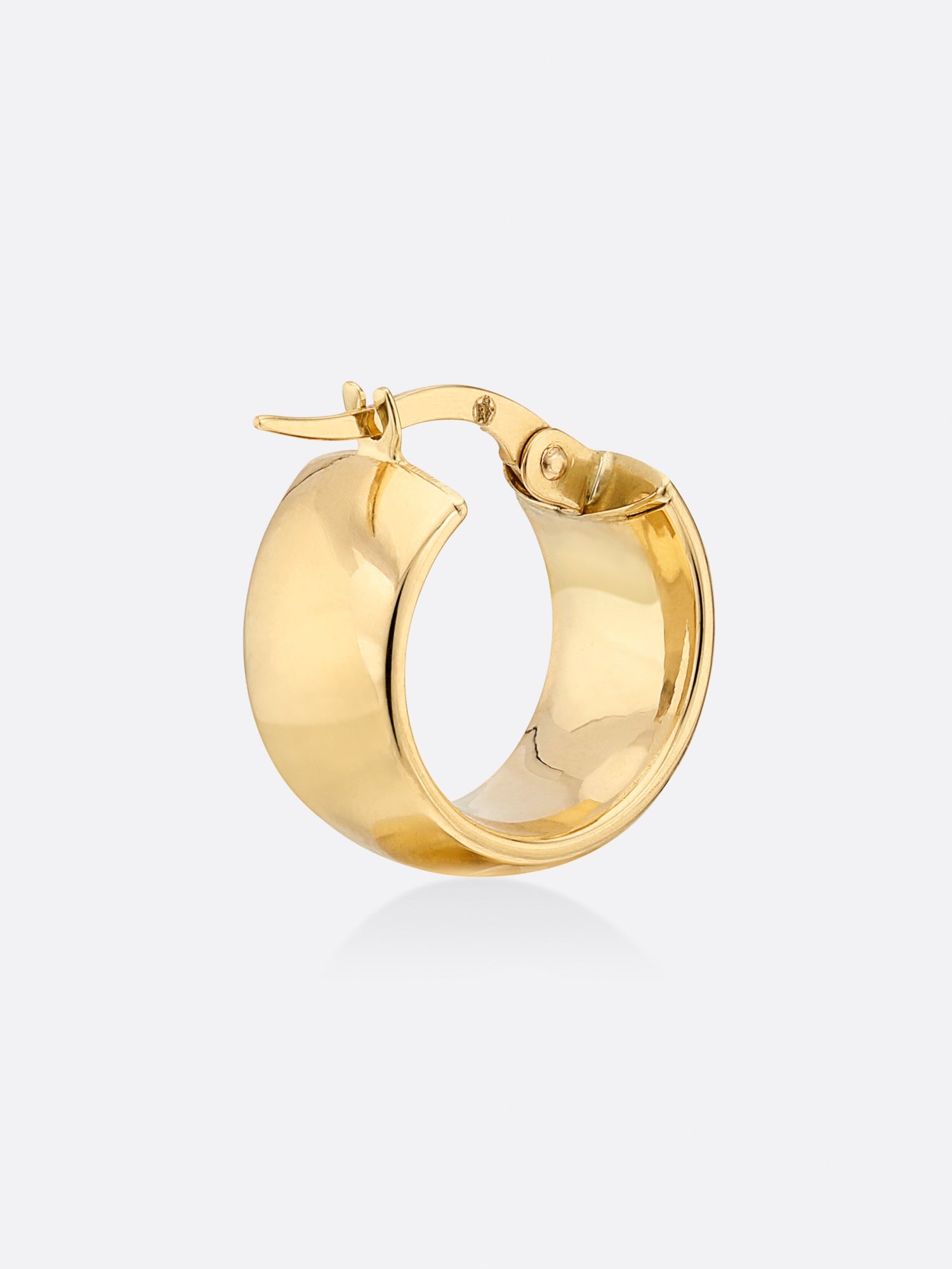 Icons Yellow Gold Mini Hoop Earrings - 4