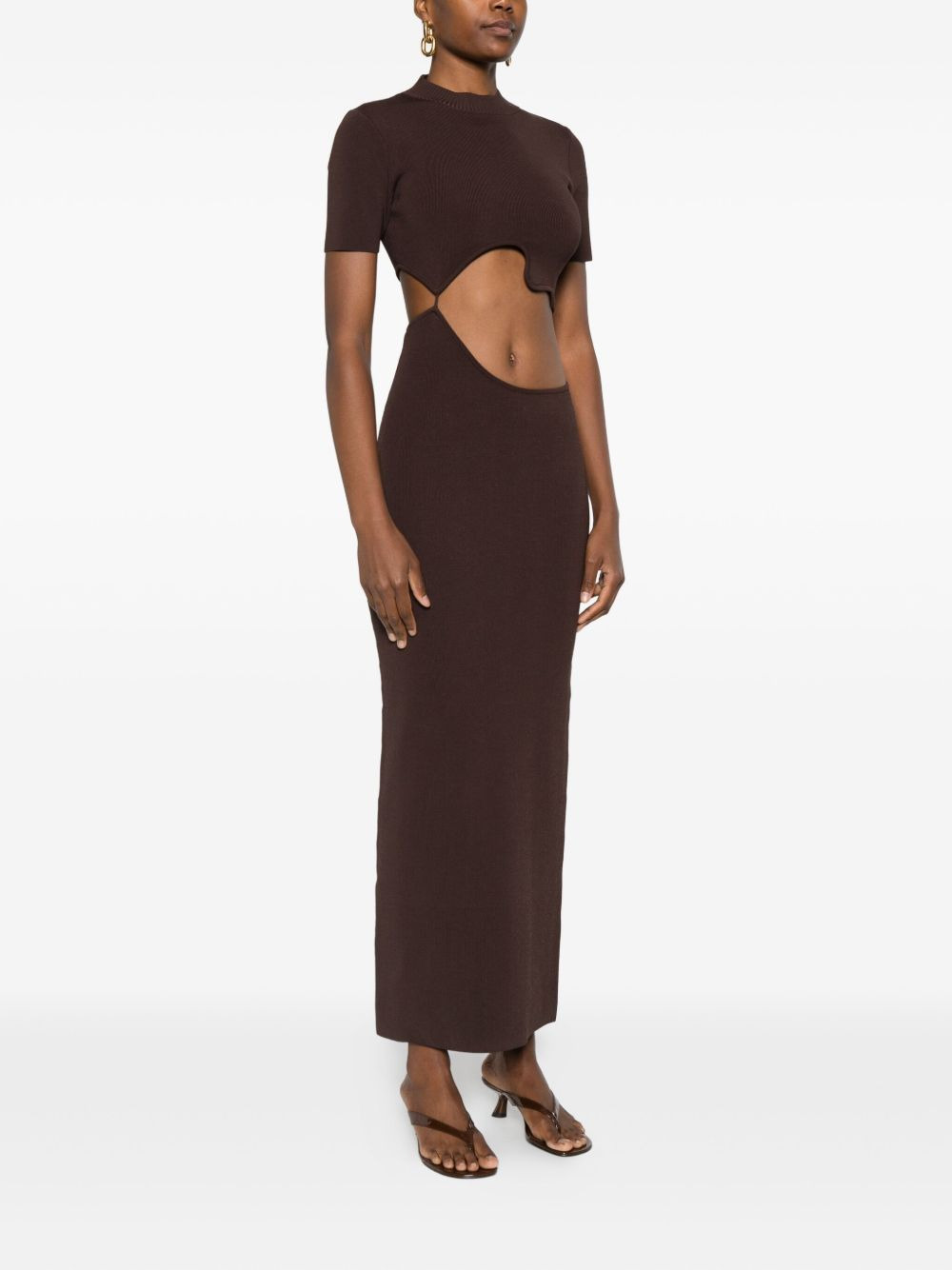Maparadita lattice separation maxi dress - 3