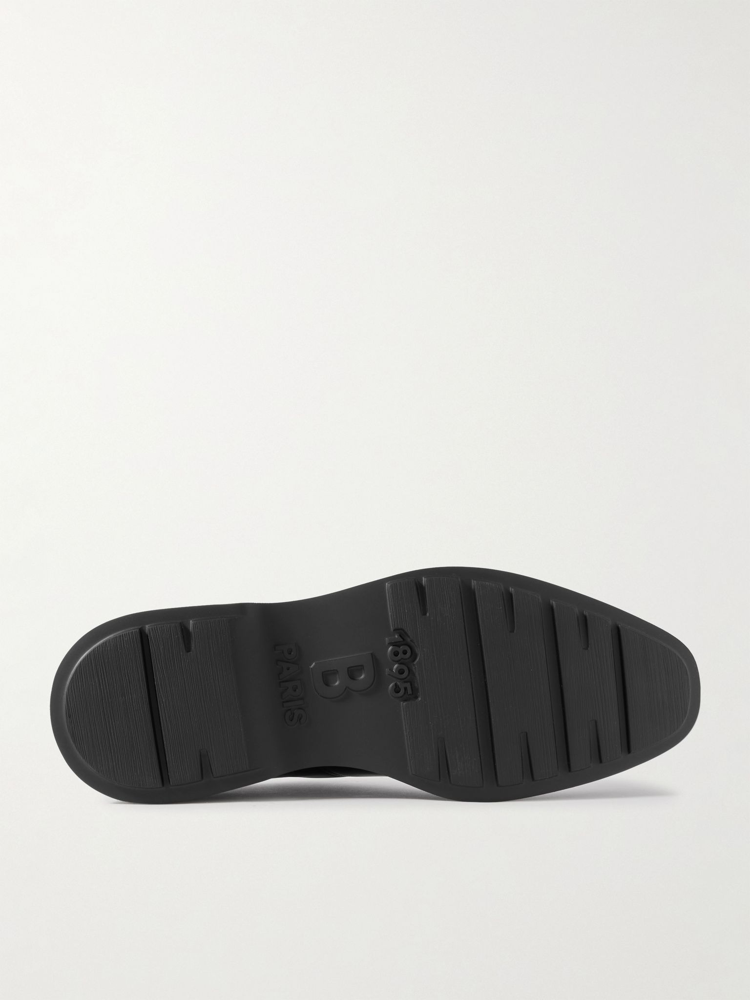 Alessio Leather Derby Shoes Black - 3