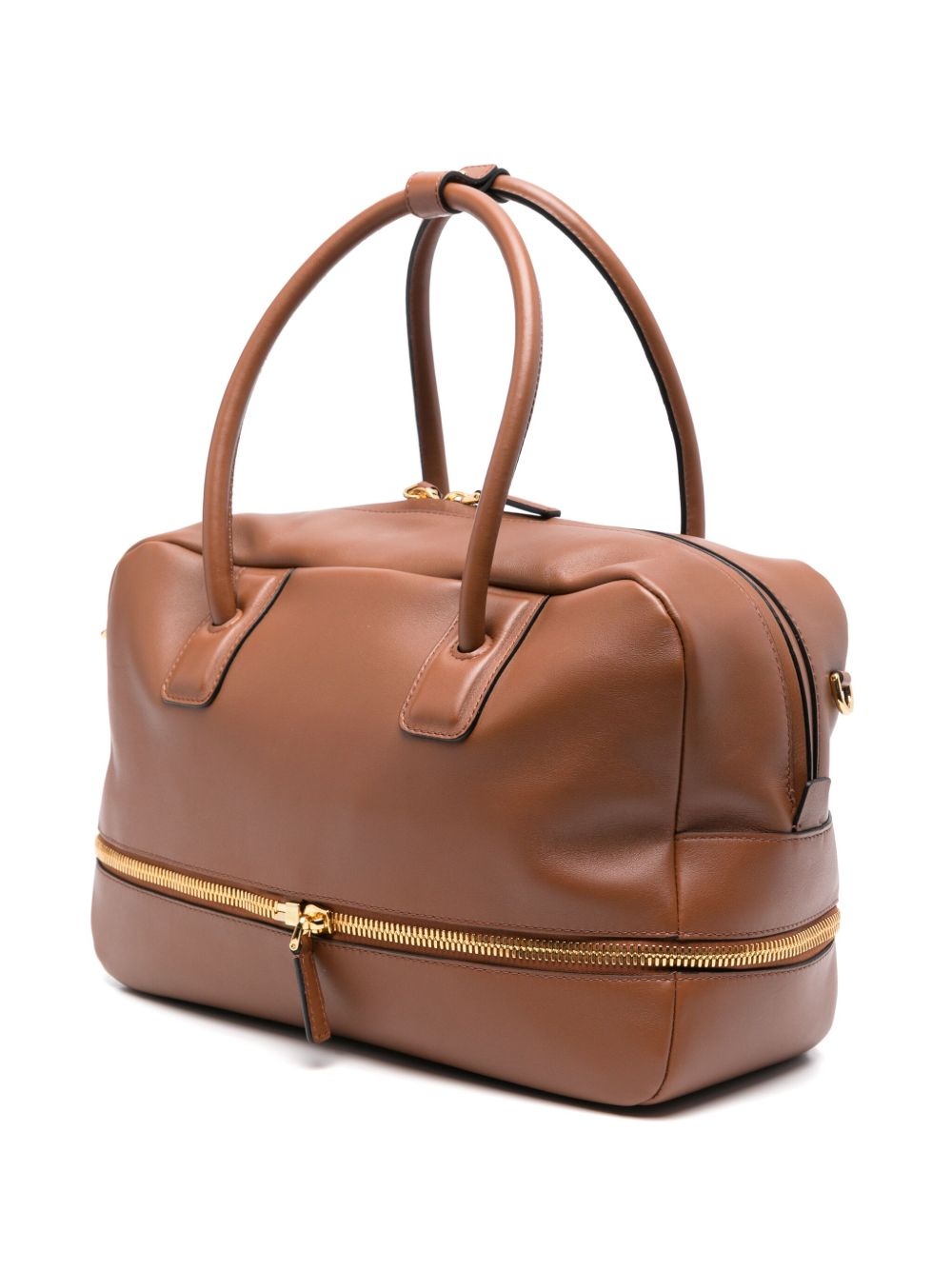leather tote bag - 3