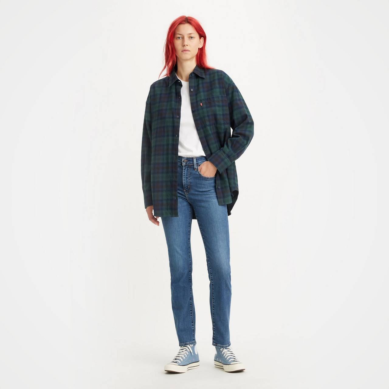 724 HIGH RISE SLIM STRAIGHT WOMEN'S JEANS - 2