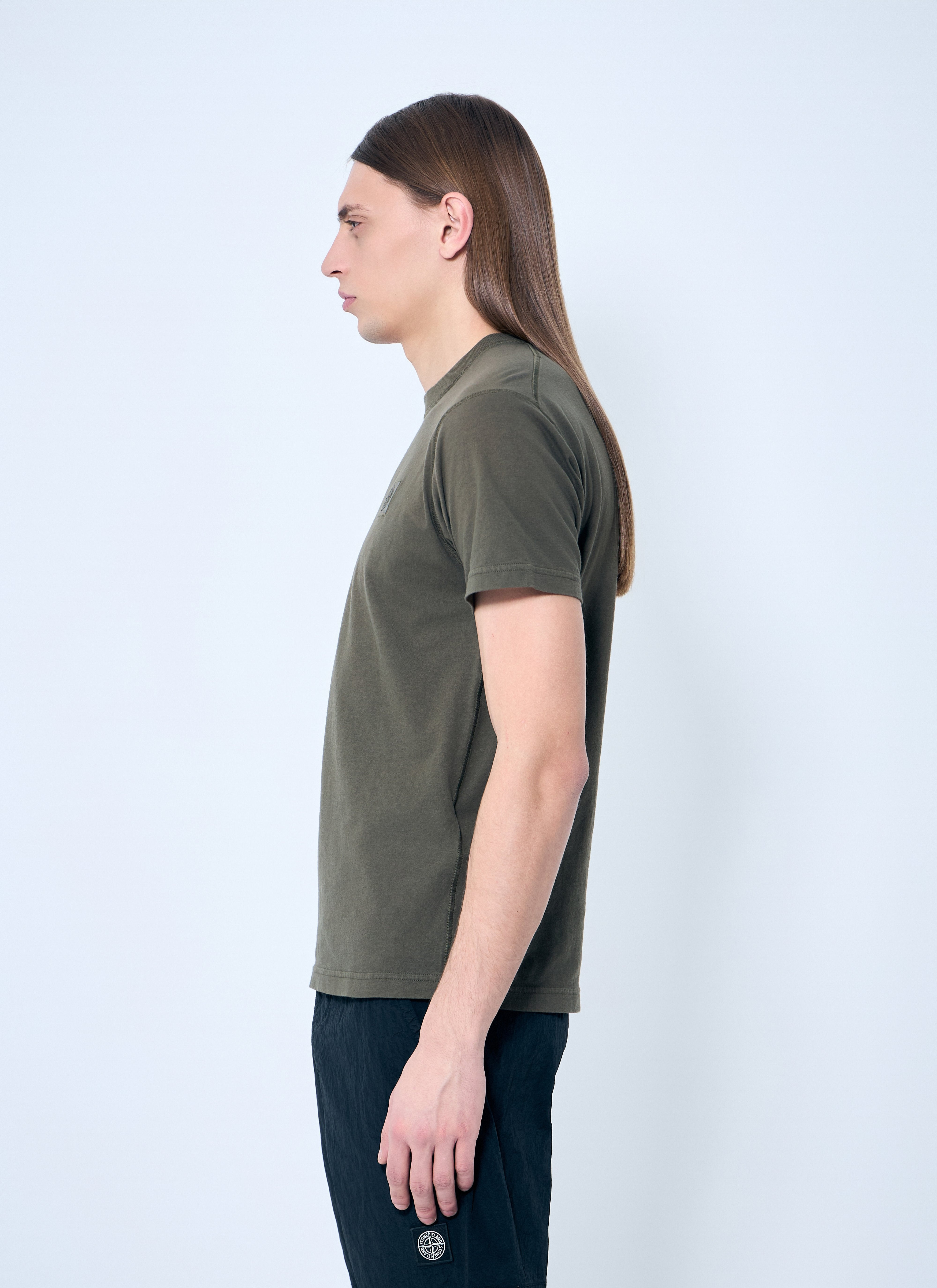 Stone Island Men Logo Patch T-Shirt - 3