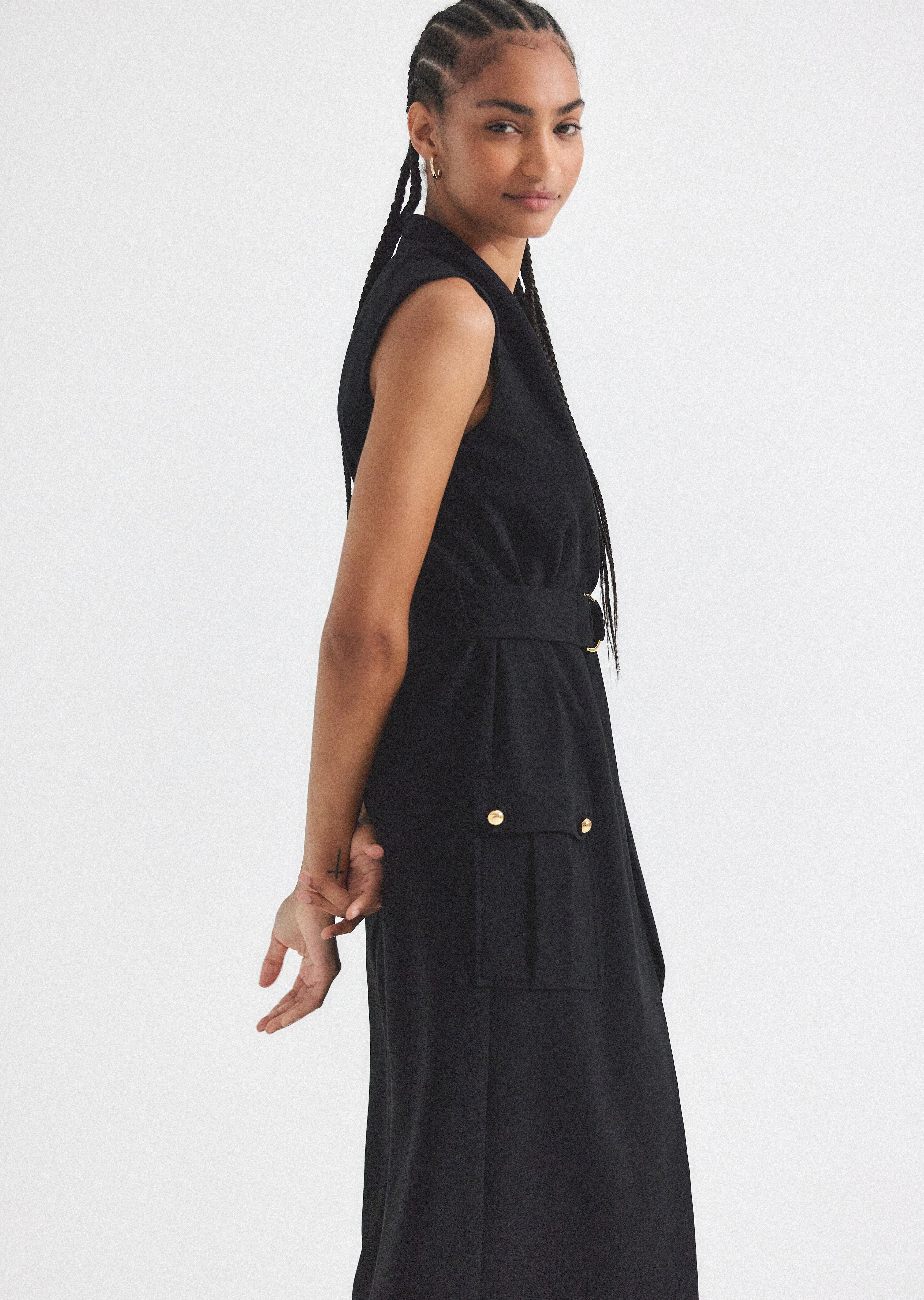 ALANA UTILITY DRESS - 5