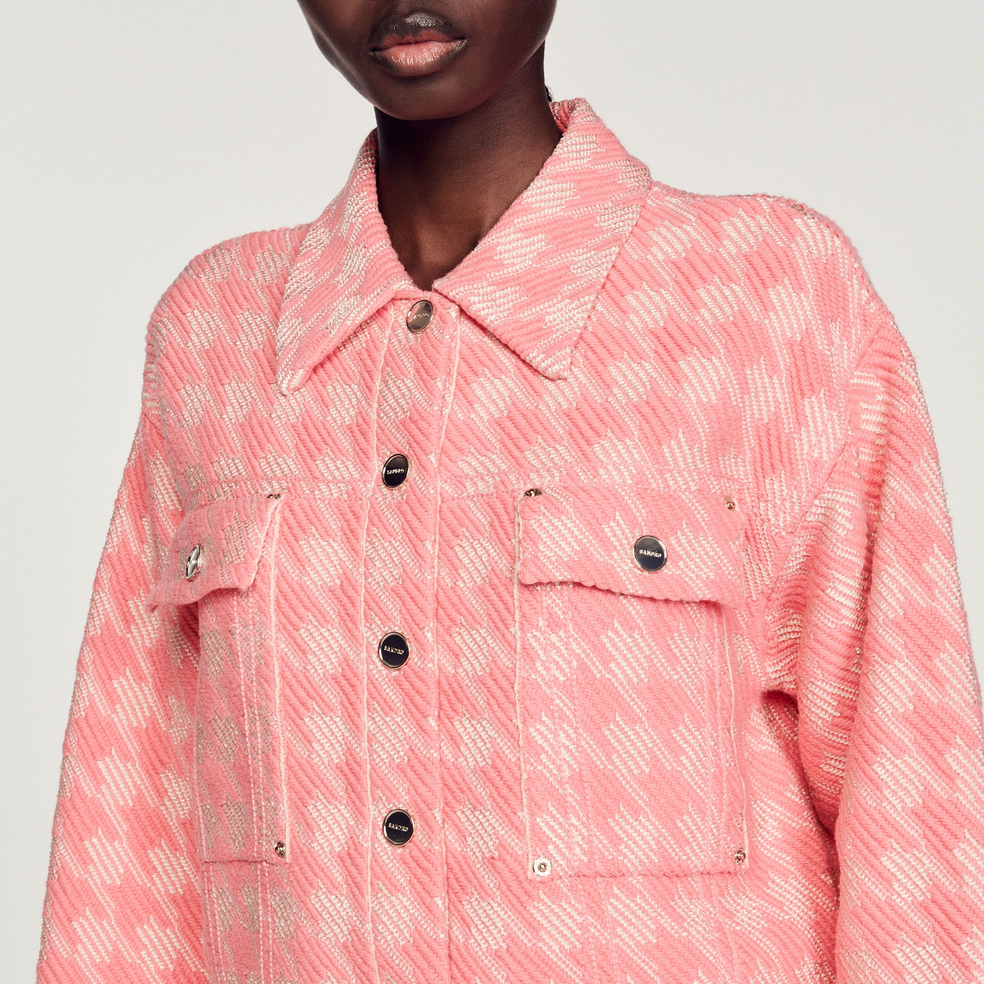 Houndstooth jacket - 4