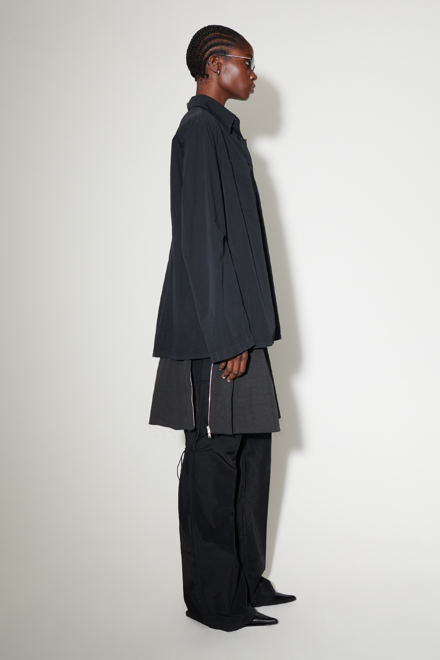 Machine Shirt Antique Black Peached Cupro - 5