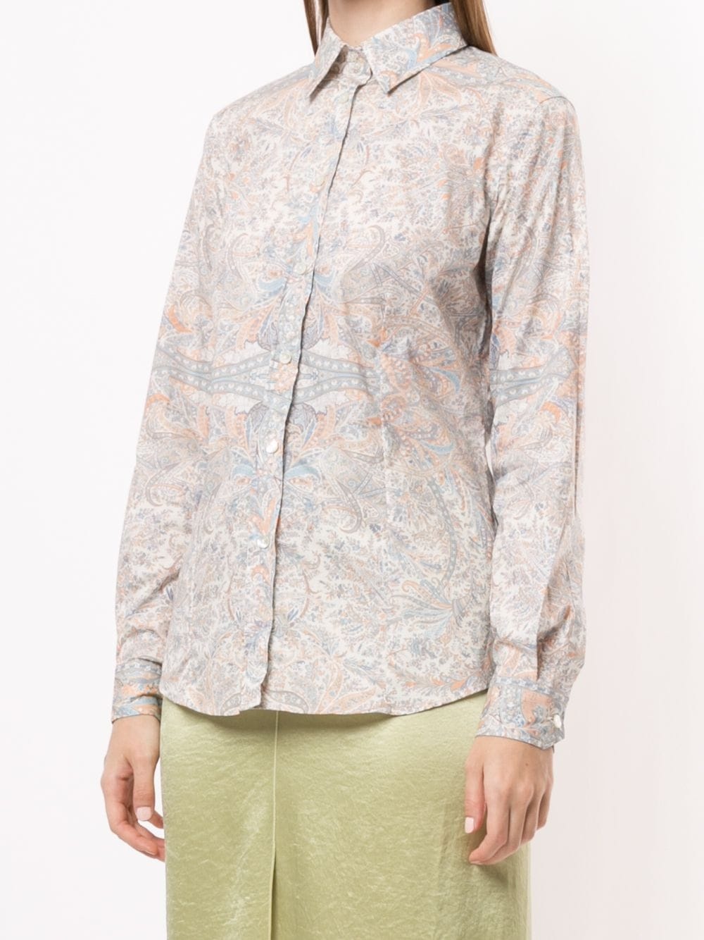 paisley-print shirt - 3