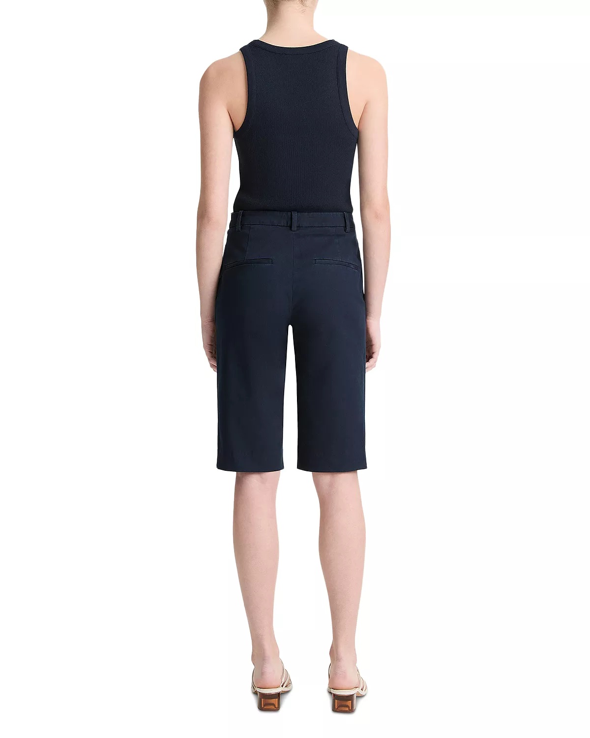 Mid Rise Chino Shorts - 3