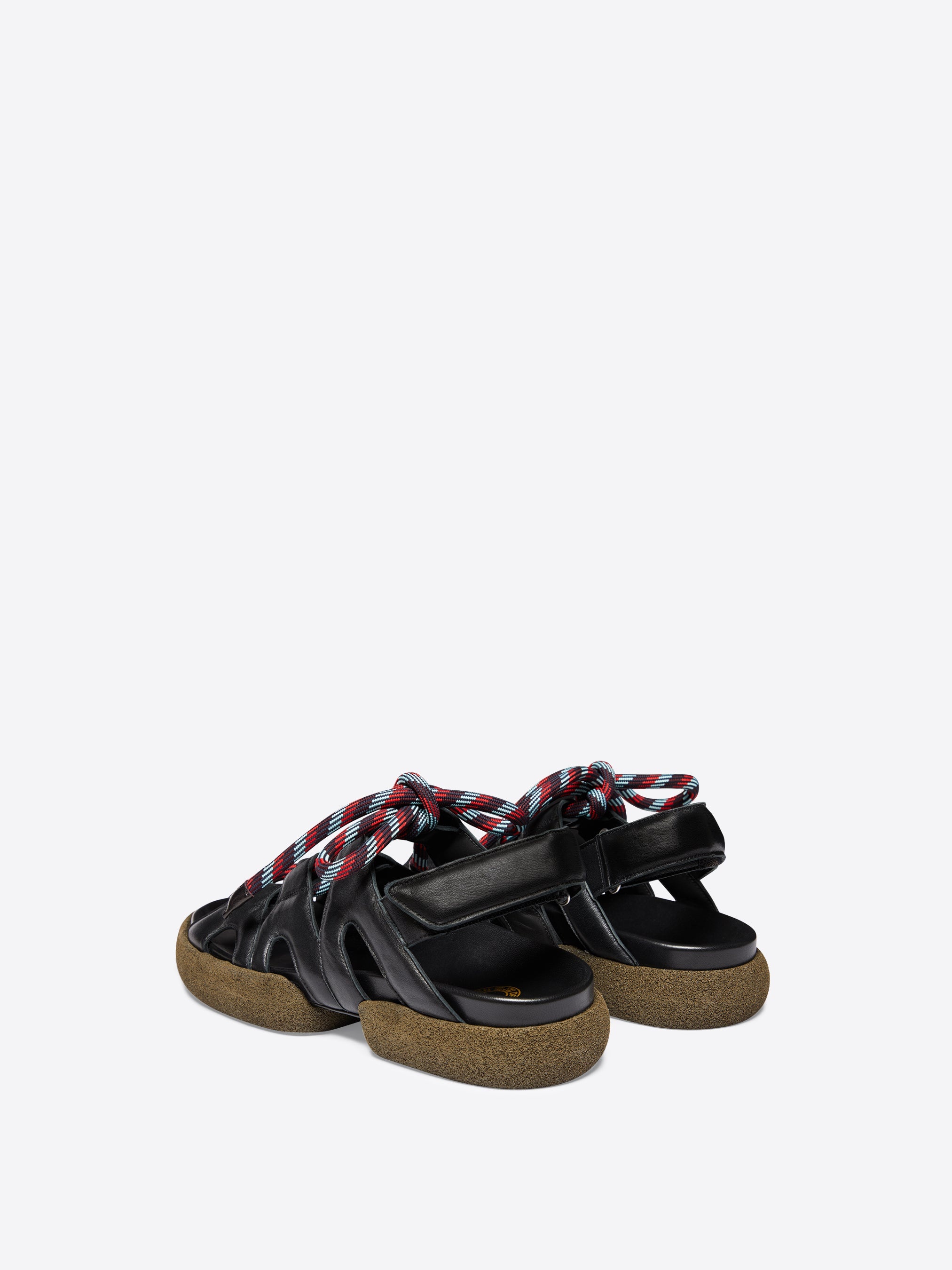 LACE-UP SANDALS - 4