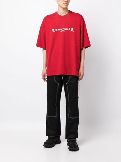 mastermind JAPAN logo-print cotton T-shirt outlook