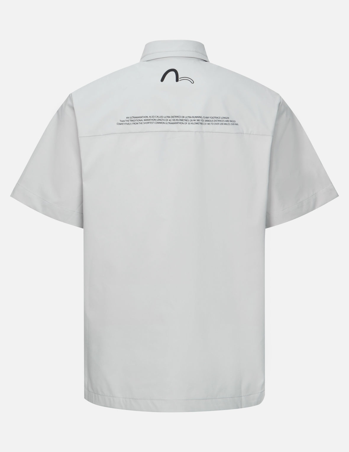 Logo and Kamon Print Regular Fit Short-Sleeves Shirt - 2