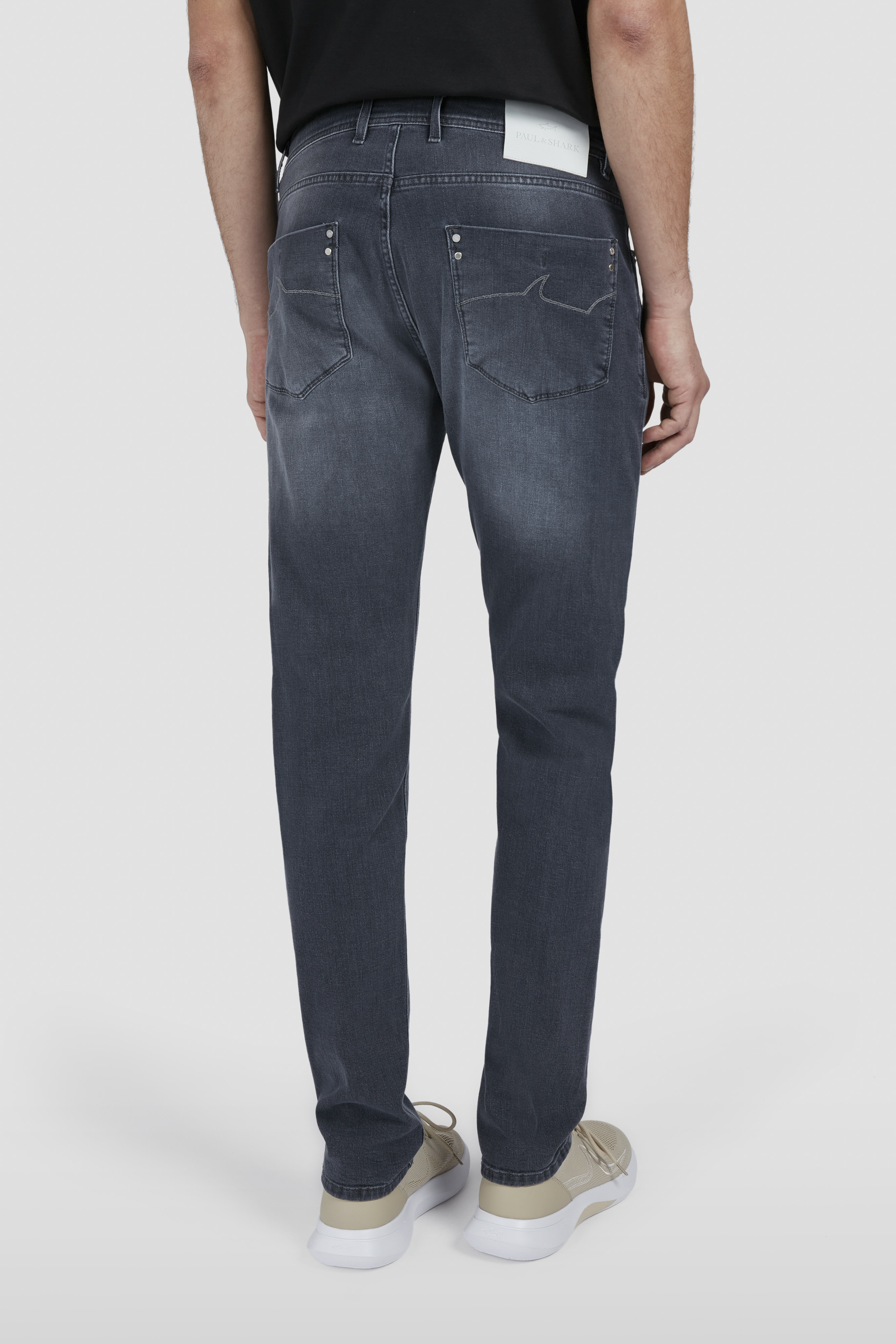 SILVER RIVET JEANS - 3