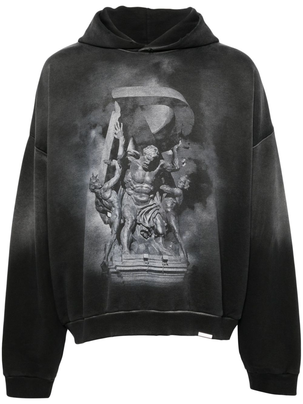 graphic-printed hoodie - 1