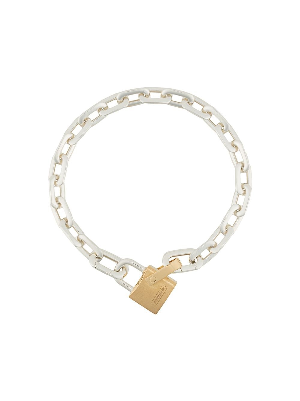 small padlock bracelet - 1