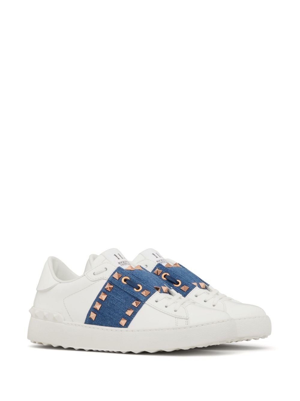 Rockstud Untitled leather sneakers - 2