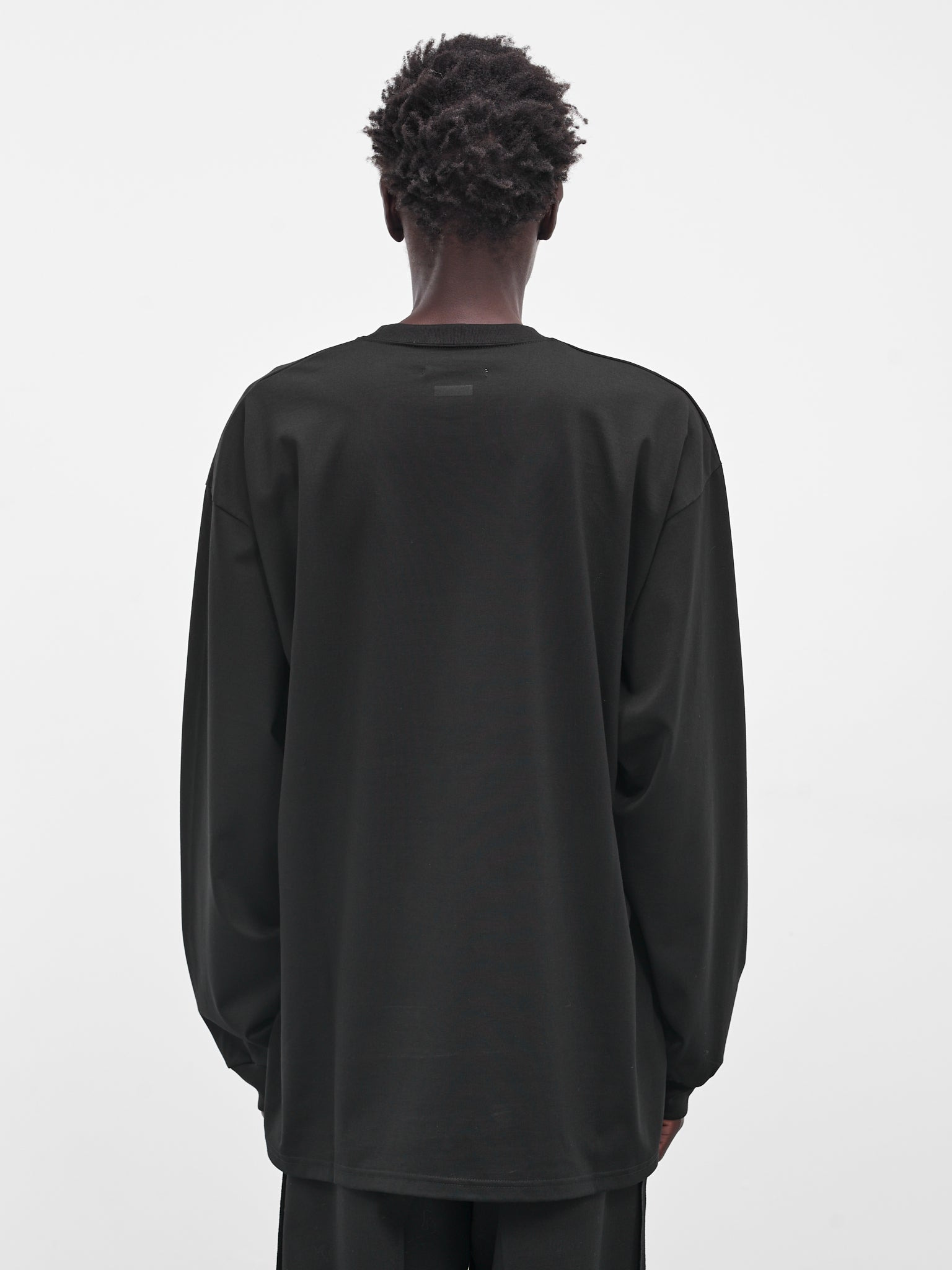 Black Oversized Pocket Long Sleeve - 3